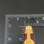 Joan Rivers Retired Wine Red Enamel Pave Rhinestone Goldplated Hinged Bracelet
‘ Photo 9