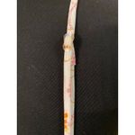 Ilusion Ruffle Bust 70s Floral Babydoll Slip‎ Night Dress Adjustable Straps Med Orange Photo 4