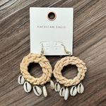 American Eagle Outfitters Shell Dreamcatcher Earrings Photo 0