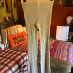 Love Riche  Women’s/juniors ribbed beige flared leg  leggings size NWT ' Photo 1