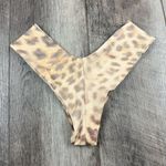 Skatie Tan Animal Print Bikini Bottoms Photo 0