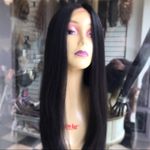 Black Swisslace Lacefront wig long sleek 2019 Photo 2