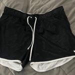 Nike 5/$10  Women's Black and White Athletic Shorts Photo 0