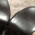 Pour La Victoire  nwot leather black heel sandals Photo 9