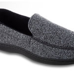 Isotoner Brand New  Women's Size 8-9 Dark Charcoal Grey Slippers Memory Foam Photo 0