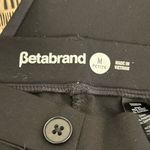 Betabrand Dress Yoga Pants Straight Leg Stretch Side Stripe Size Medium Petite Photo 6