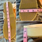 Koolaburra BY UGG ANIDA Puffy Quilted Faux Leather Slide Sandal Apricot 9.5 NIB Orange Photo 8