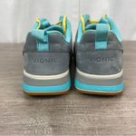 Vionic  Gray With Yellow&Blue Detail Retro Vibe Rechelle Sneakers Sz.8 Photo 6