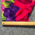 Jams World Vintage 90s Floral Rayon Pants Tropical High Waist Pleated M Photo 3