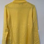 Charter Club NWT  Women’s 100% Cashmere Yellow Turtleneck Sweater Size Medium Photo 1