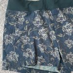 Athleta  Trekkie North Printed Shorts Plus Size 24 Green Floral NWT Photo 2
