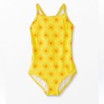 Hanna Andersson Sunshine Day Women’s Swim Suit Orange Size M Photo 8