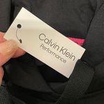 Calvin Klein NWT Performance Womens Cropped Hoodie With Iridescent Logo Black XL Photo 9