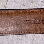 Woolrich John Rich and Bros Woolworth full grain leather belt size size large Photo 8