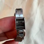 Bulova Vintage Watch Women’s Ladies Silver Mesh Buckle Band 1977 Manual Wind 6" Photo 4