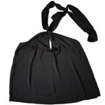 Banana Republic  Top Women’s Size Medium Black Tie Halter NWT Photo 0
