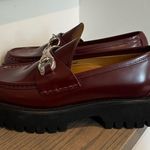 Gucci Sylke Leather Bit Loafers in Vintage Bordeaux Photo 4