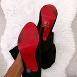 Wild Rose Black Suede Over-the-Knee Boots Photo 3