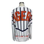 PINK - Victoria's Secret Victoria's Secret PINK Detroit Tigers MLB Sweatshirt Striped Y2K Style Women's M Photo 1