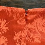 Love, Whit by Whitney Port Jacquard Midi Dress Burnt Orange Small Photo 9