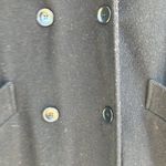 Liz Baker  Essential woman’s black double breasted Peacoat size 12 Photo 1