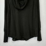 Joie  Linen Silk Blend Olive Green Cowl Neck Sweater Photo 3