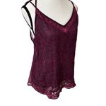 Lucky Brand Y2K VINTAGE BEADED FLOWY TANK CAMI TOP LARGE Photo 3