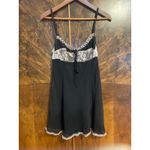 Victoria's Secret Vintage Y2K  2002 Milkmaid Babydoll 100% Silk Chemise Nightie L Photo 1