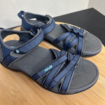 Teva  Tirra Women's Hiking Navy Blue Multi Strap Adjustable Sport Sandals‎ Size 7 Photo 0