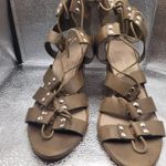 Loeffler Randall  Olive Gladiator Sandals 10 Photo 2