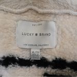 Lucky Brand Womens XLarge Geo Print Faux Fur Zip Jacket NEW Photo 7