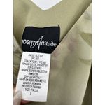 Positive Attitude Women Y2K Maxi Dress Size 8 Green Floral Fairy Dainty Coquette Photo 6