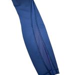 Lululemon EUC  Women 2‎ Train Times 7/8 Pant Midnight Navy Blue Solid Color Mesh Photo 14