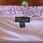 Thalia Sodi  Pink Snake Skin Skirt Size XXL Photo 4
