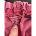 American Eagle  Women's Large Pink Pants Grunge skater Gorpcore Baggy Photo 4