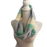 New York & Company Soft Pastel Colors Infinity Scarf Blue Photo 2