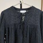 Lost + Wander  Mystery Love Peasant Top Black Photo 1