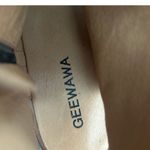 Anthropologie Geewawa lace up sandals size 41 gray taupe Photo 7