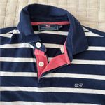 Vineyard Vines Rugby Polo Shirt Navy White Long Sleeve Preppy Women’s XS Photo 4