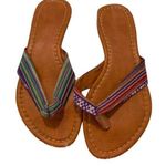 Charles Albert  Flip Flops Embroidered Geometric Photo 0