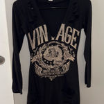 Windsor  Dress Black Size XS Grunge Punk y2k Mini   Photo 0