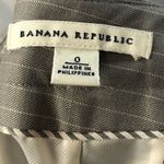 Banana Republic  Gray Pin Stripe Midi Pencil Skirt 0 Photo 3