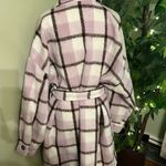 VERO MODA  Elsie Long Check Coat Curve Size 22 NWT Photo 5
