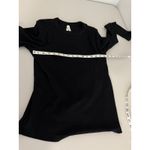 Pact  Black Organic Cotton Ribbed Long-sleeved Layering Thermal Shirt Tee L Photo 5