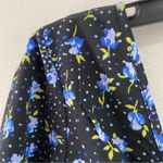 ASOS NWT  | Shirred Waist Romper in Blue Ditsy Floral Print Photo 6