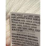 Edikted Ribbed Knit Cardigan Sweater Womens Size S Cream Collared Double Zip NEW Photo 6