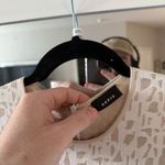 Akris  Patterned Sleeveless Dress Size US 4 Color White Cream Photo 3