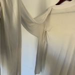 NWOT Aya Muse White Long Sleeve scarf Dress Photo 5