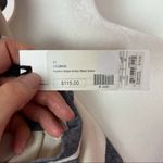 Cupcakes and Cashmere Sheath Dress 10 Ivory Navy Striped Sleeveless Back Cut Out Photo 12