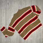 Urban Outfitters  striped long sleeve oversized knit sweater size medium Photo 4